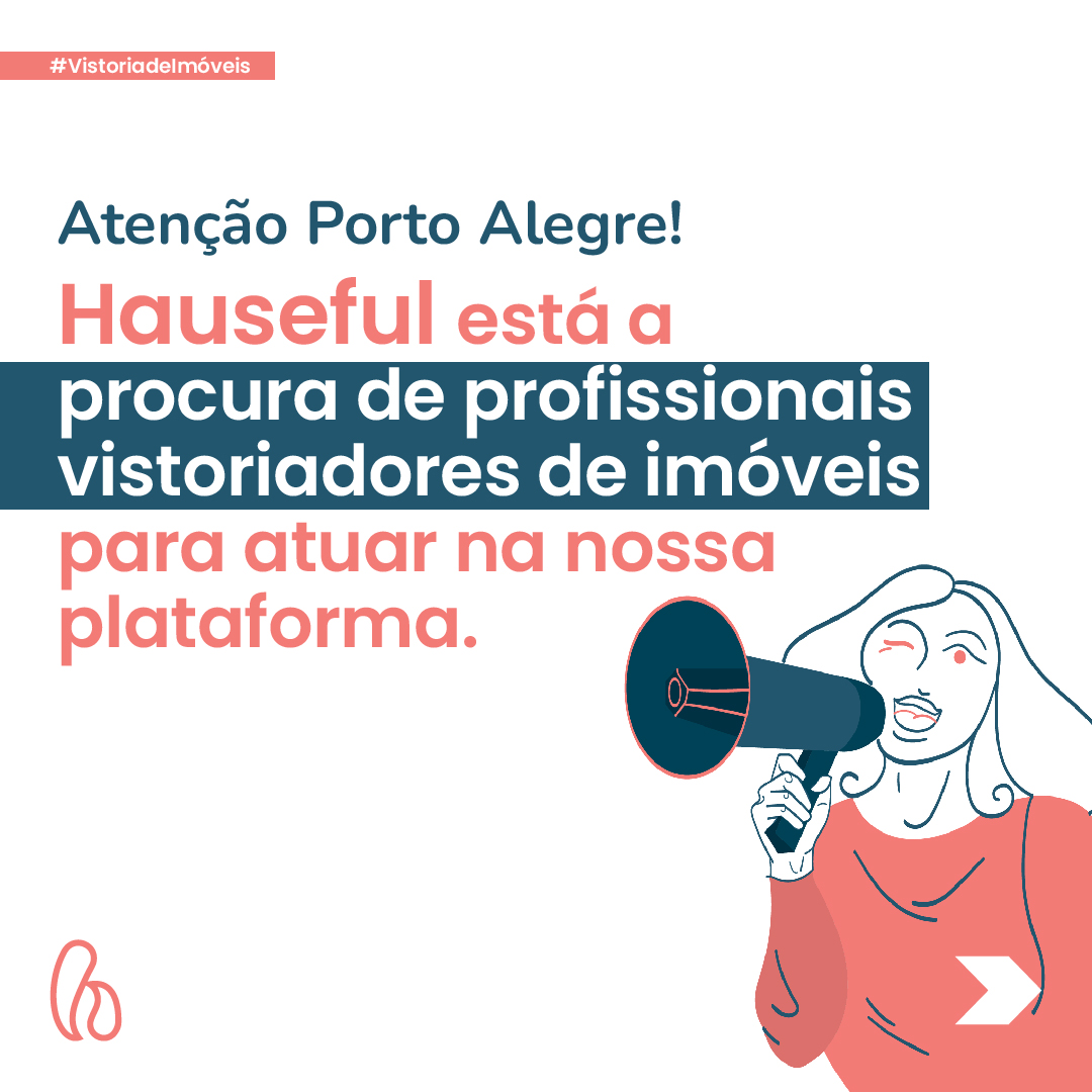 hauseful's tweet photo. Atenção Porto Alegre! Estamos com vagas abertas para vistoriador parceiro! Link para se inscrever na bio.
#hauseful #host #imobiliarias #setorimobiliario https://t.co/r0Ktg6naJl
