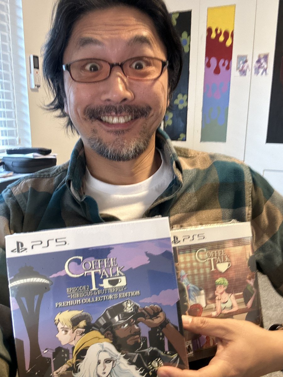 shinvincible's tweet photo. My copies of Coffee Talk 1 and 2 arrived from @SerenityForge ! Very cool stuff inside too. I’d do an unboxing except I couldn’t wait and it’s already all out of the boxes…😂
@togeproductions @coffeetalk_game https://t.co/puA7nsMxNG