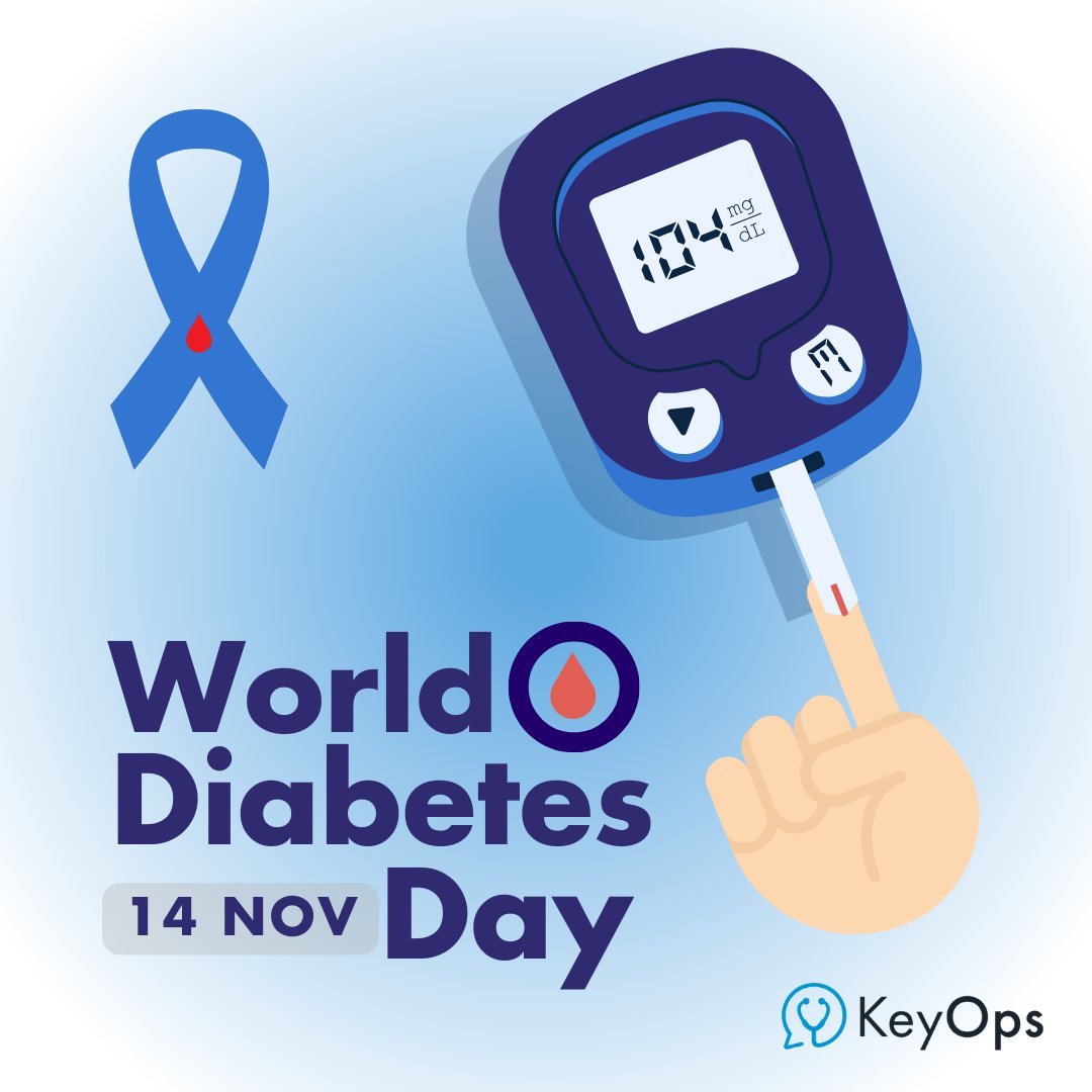 keyopsinc's tweet photo. World Diabetes Day on November 14th is more than just a date. It's a call to action for awareness and medical innovations for the millions affected by diabetes.

KeyOps is changing the future of healthcare for the better, and by becoming a physician community member you are contributing to this positive transformation!
Sign up today: https://t.co/xBcS7WHRDQ

#KeyOps #MedicalCommunity #WorldDiabetesDay #MedTwitter