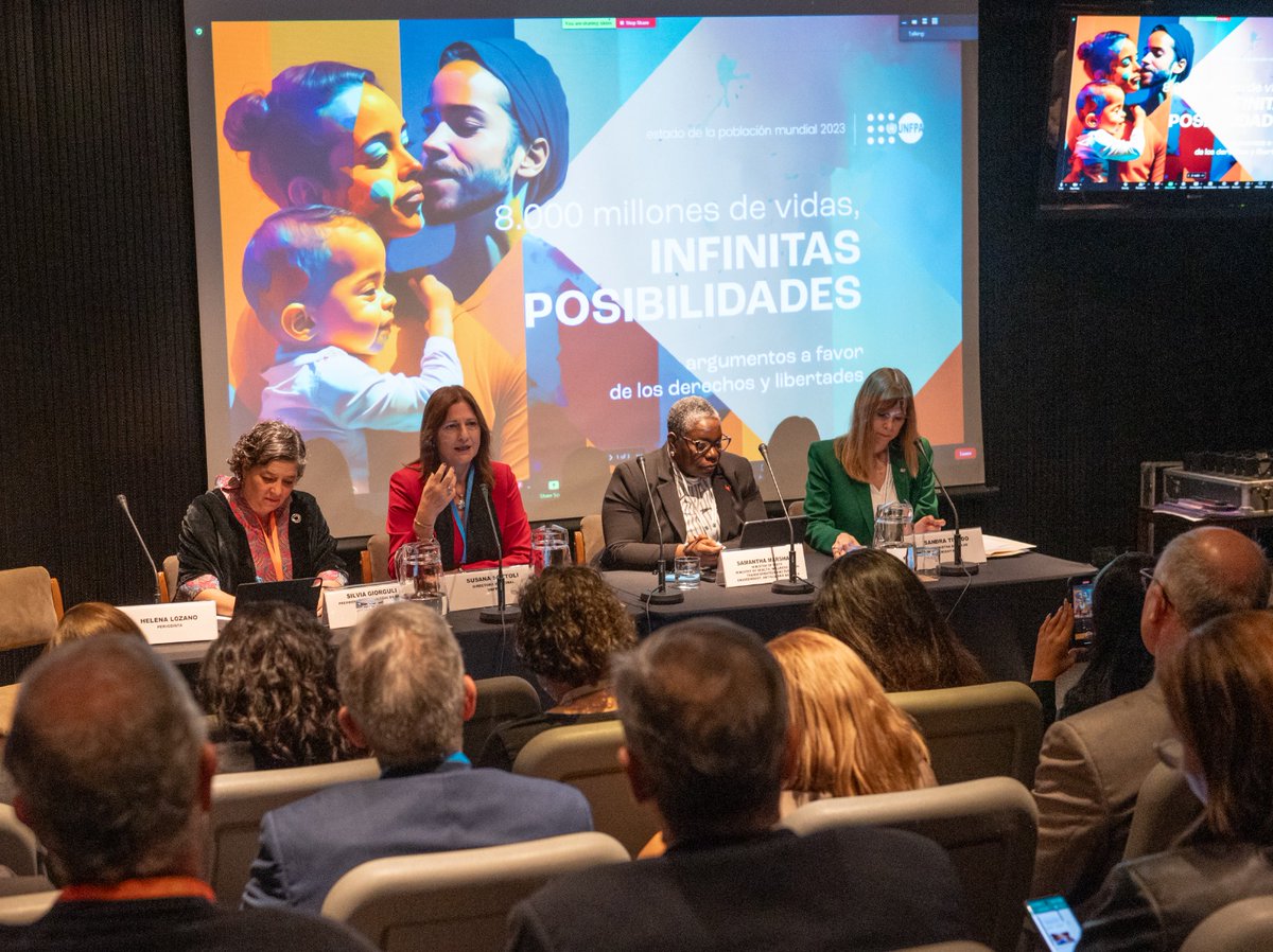ssottoli's tweet photo. Excelente intercambio con @SamMarshallMP @Ssaucedo5050 @SandraMTirado sobre cómo formular políticas para encarar los cambios demográficos y empoderar a las personas para que ejerzan sus derechos reproductivos sin coerción.
#SWOP2023 #ConsensoDeMontevideo https://t.co/8SBImKwErY