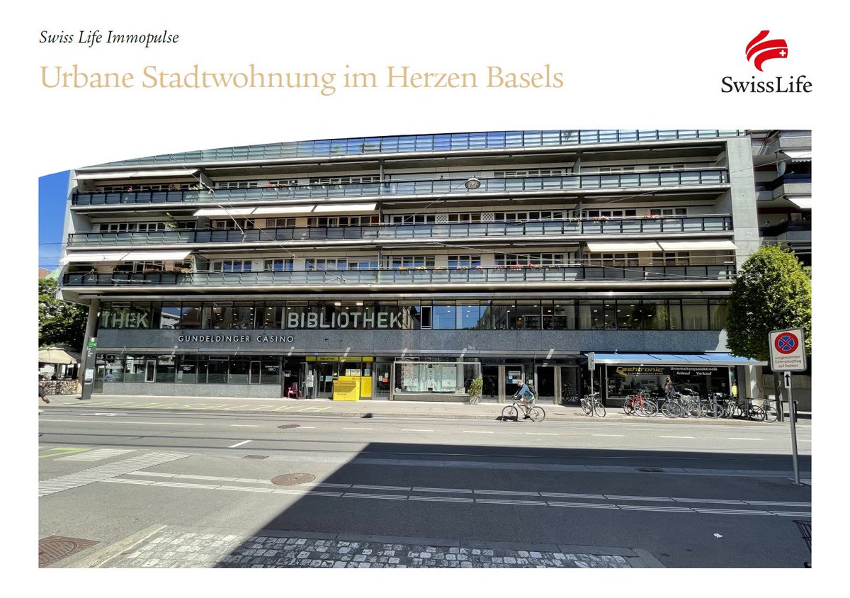 Neu im Verkauf: 

3.5-Zimmer Stadtwohnung mit 84m² netto WF und Lift.

Infos und Verkauf unter: Jonas.Luethi@swisslife.ch

#JonasLuethi #schoenerwohnen #SwissLifeImmobilienexperte #Basel #Baselland

#Eigentumswohnung #Schatzung #Beratung #Verkauf #Wohneigentum #Anlageimmobilien