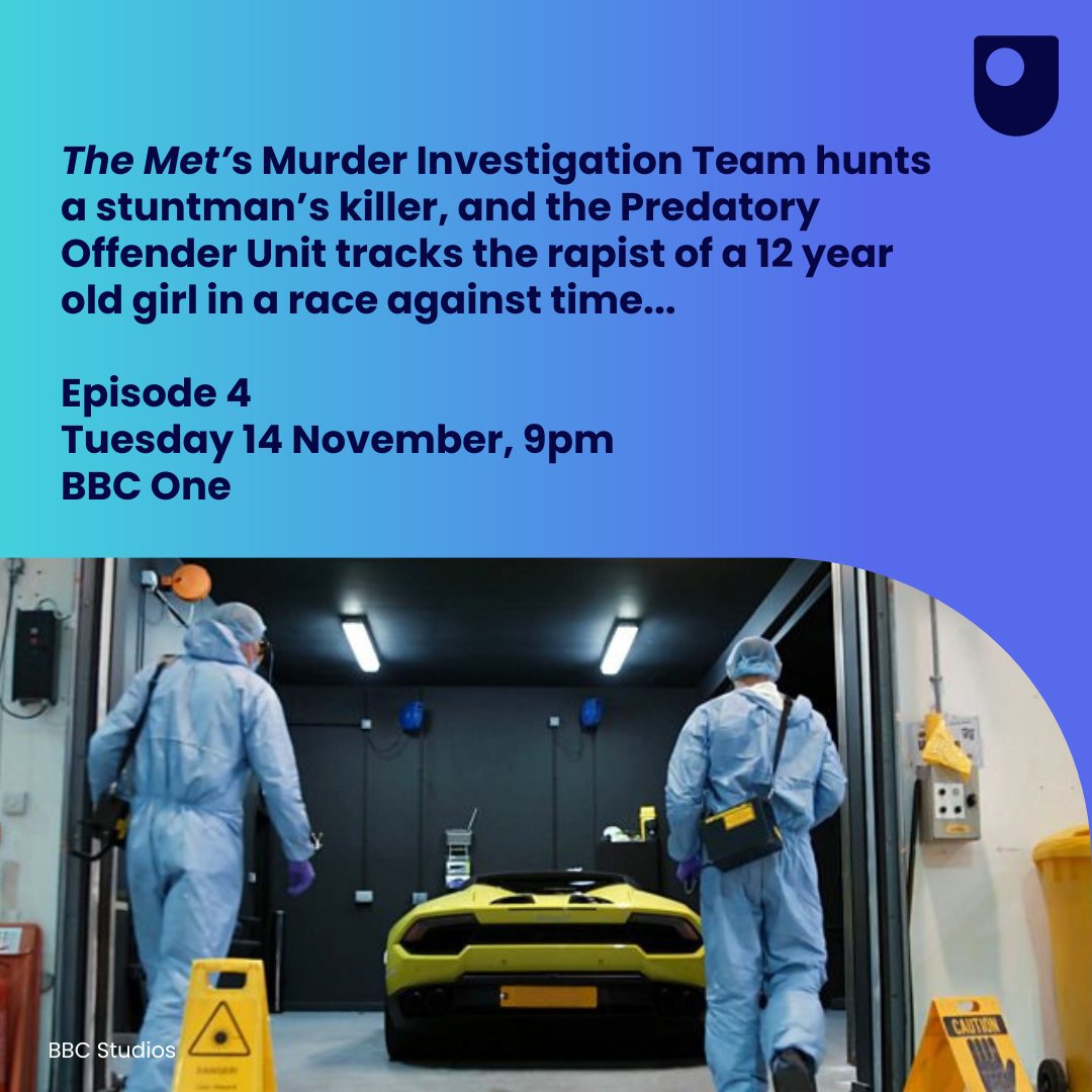 In 15 minutes, follow #TheMet's detectives as they track down a killer and a child rapist on @BBCOne Delve into the background of the OU/BBC co-production 👇 ow.ly/pARs50Q7n8n
