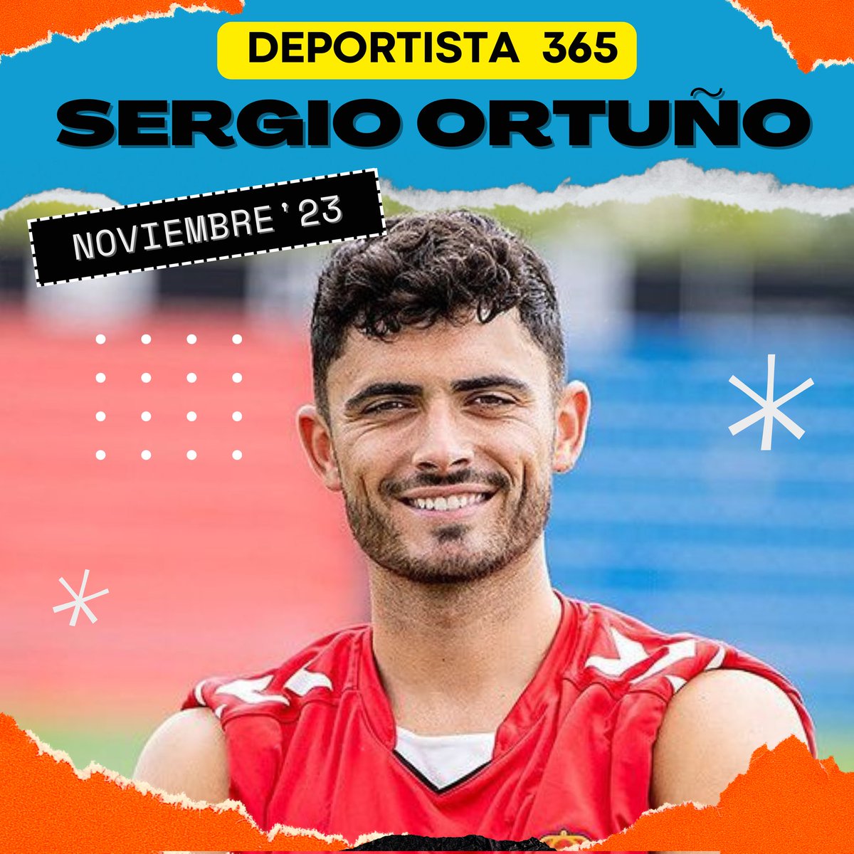 ManjonATope's tweet photo. Continuamos con nuestro proyecto #Deportista365 siendo este mes de noviembre nuestro futbolista del C.D. Eldense @sergio_ortu8 . Muchas gracias por tu colaboración y #Valores aportados. Seguro que nuestro alumnado va a intentar lograr el reto propuesto. https://t.co/RJkEtGnGNu https://t.co/RznEPvj1v7