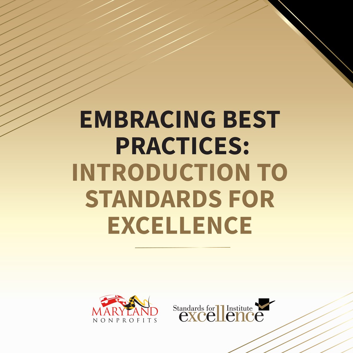 Join us on Dec. 6 to learn how to use the Standards for Excellence Code to propel your #Nonprofit forward! This course will give you an overview of the Standards 67 performance indicators and allow you to assess your nonprofit!

Register today: ow.ly/MFAS50Q7ESR