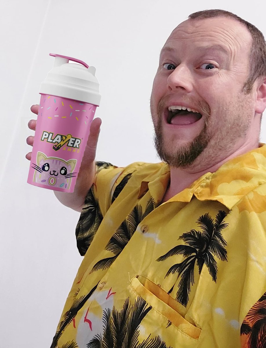 OoopsWasThatMe's tweet photo. Come on folks, this beauty is not to be missed, Limited stock and available NOW at https://t.co/Bwqg0STC2a 

I got mine at bang on 8pm

@StreamseedGG @Playerammohq 
#nootropic #energy #gaming #ammo https://t.co/ip9vfjfQCA