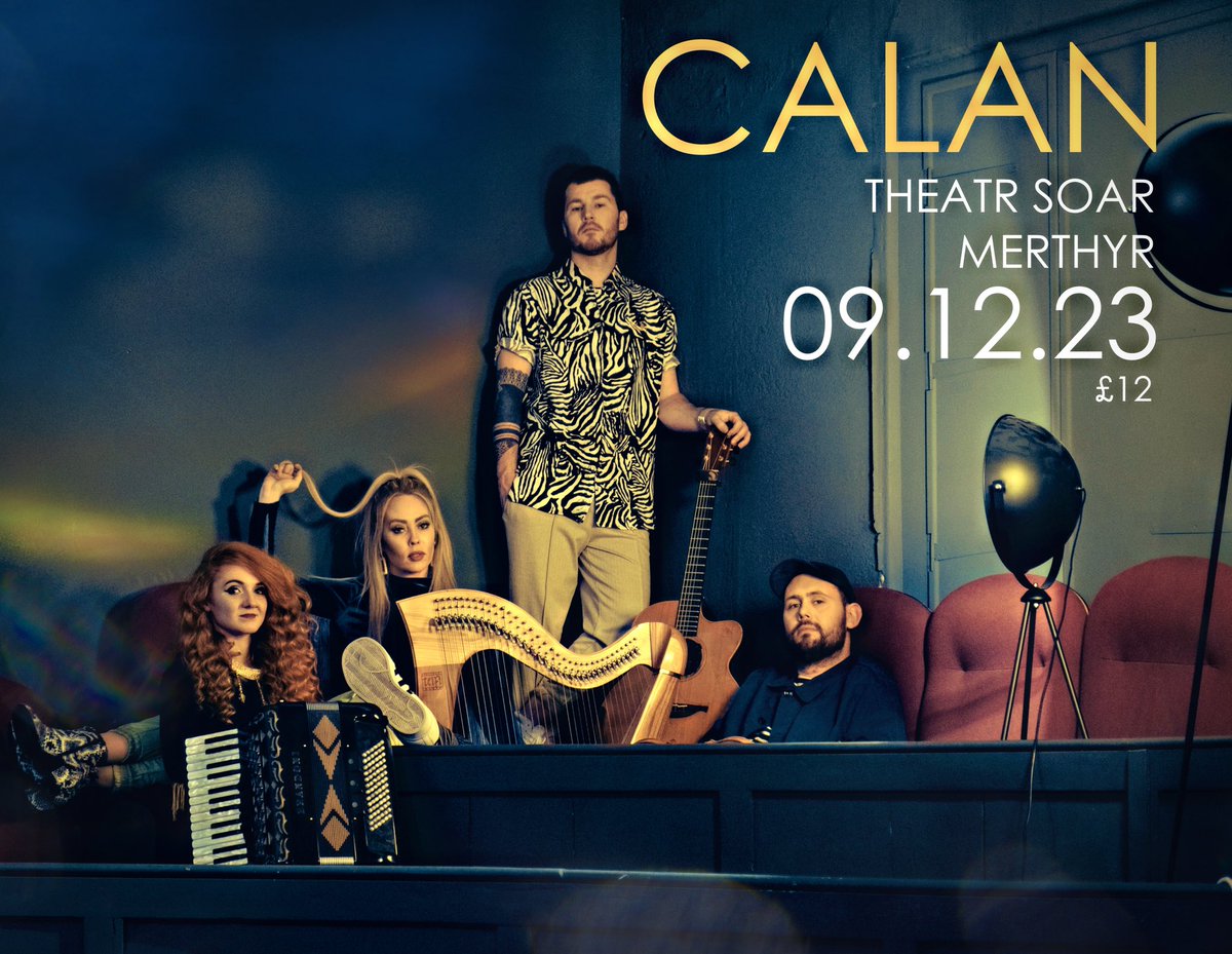 CALAN (@calanfolk) on Twitter photo 📣CYHOEDDI GIG ANNOUNCEMENT 📣 
9.12.23 -Canolfan a Theatr Soarr  - Merthyr🏴
Get your tickets now for this special event 🎟️ tickettailor.com/events/canolfa… 📣CYHOEDDI GIG ANNOUNCEMENT 📣 
9.12.23 -Canolfan a Theatr Soarr  - Merthyr🏴
Get your tickets now for this special event 🎟️ tickettailor.com/events/canolfa…