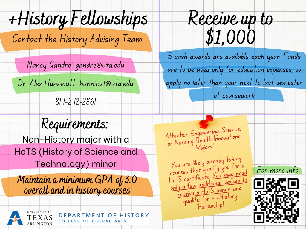 University of Texas - Arlington History Department tweet media