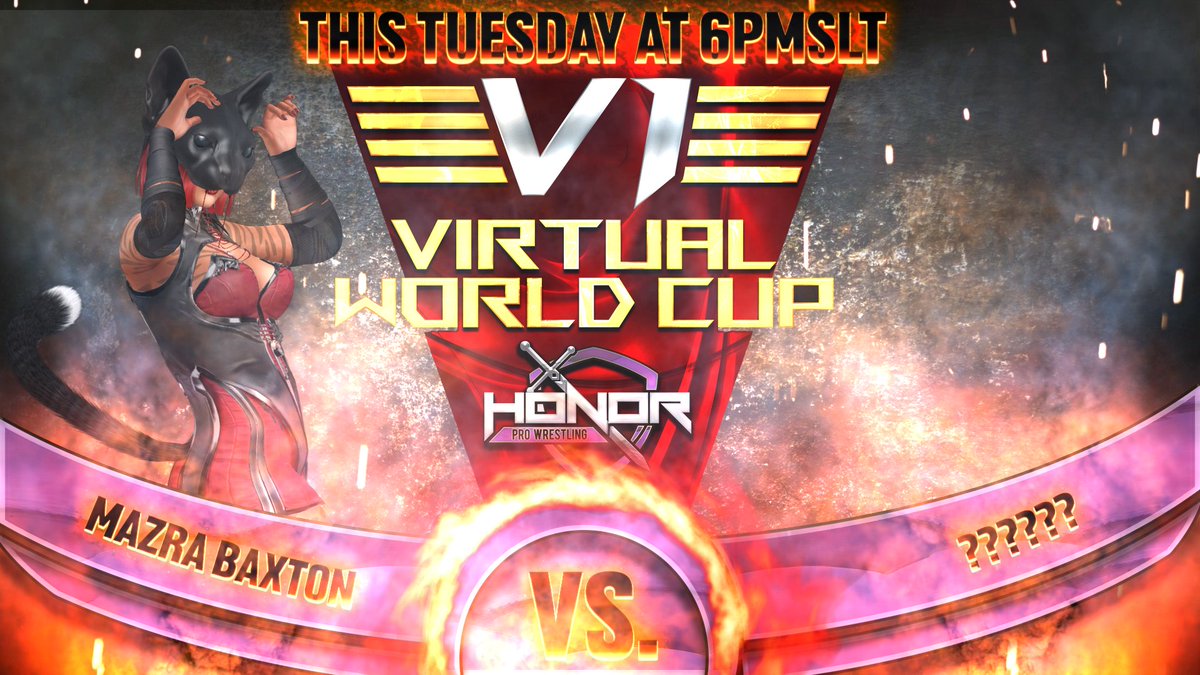 Second round of the Virtual World Cup will be a bit of a mystery at 6pm.SLT for #INFINTY!

Who will Mazra Baxton be facing off for her chance to advance one step closer into winning the big prize?

SL Landmark:
maps.secondlife.com/secondlife/Ser…