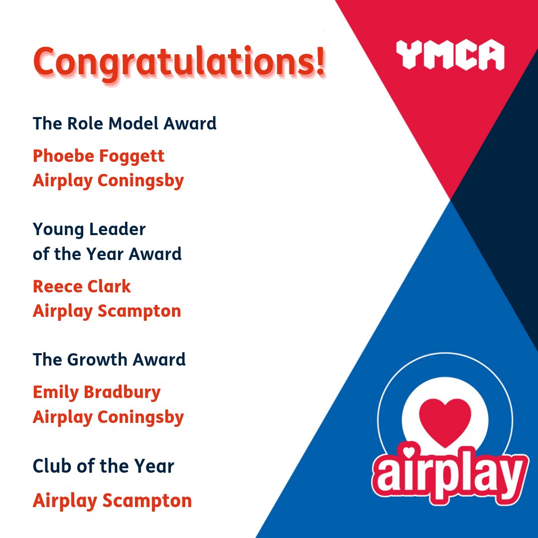 Massive well done to all those who represented YMCA Lincolnshire at the Airplay Young People's Awards this evening - very proud of our Airplay teams, who took home 4 awards between them! 👏😁