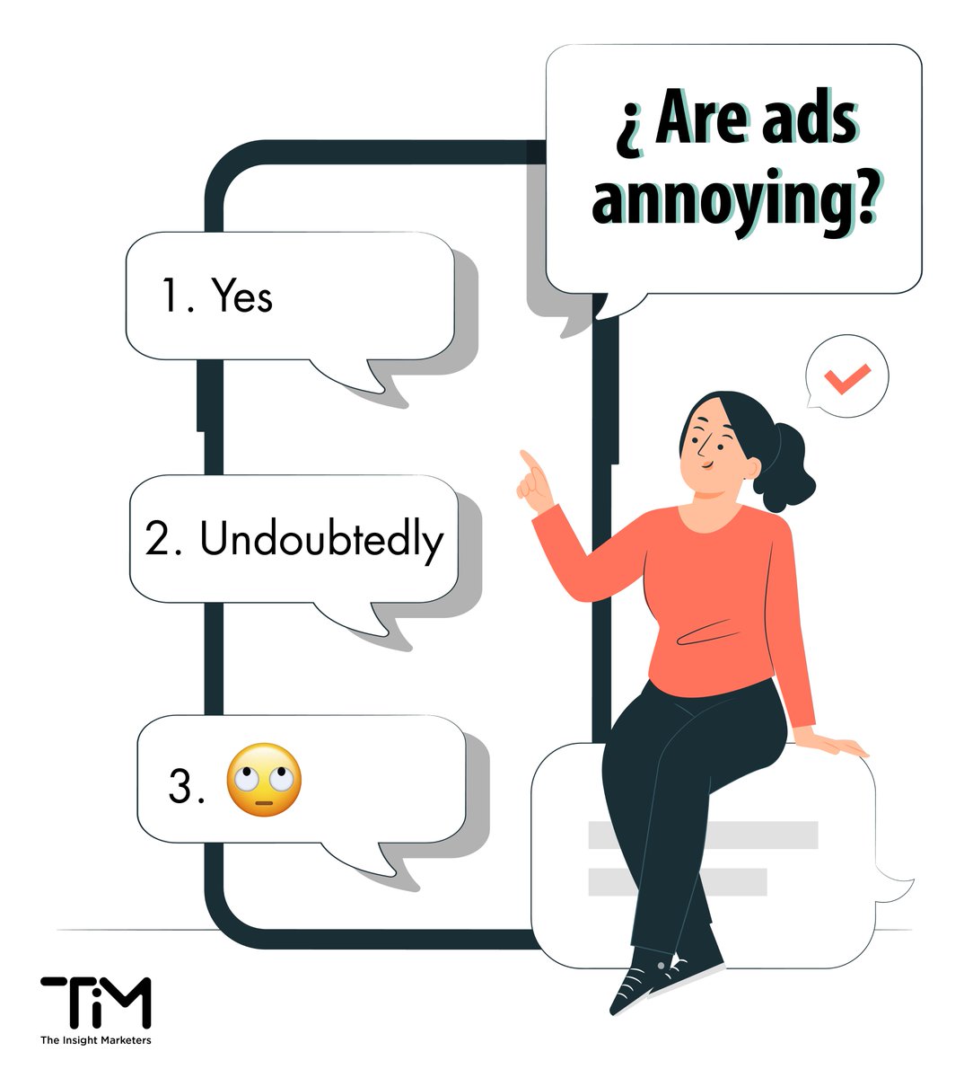 Timarketers1's tweet image. Marketers: The only folks who ask customers if the ads are annoying😂 Let us know in the comments if this has happened to you