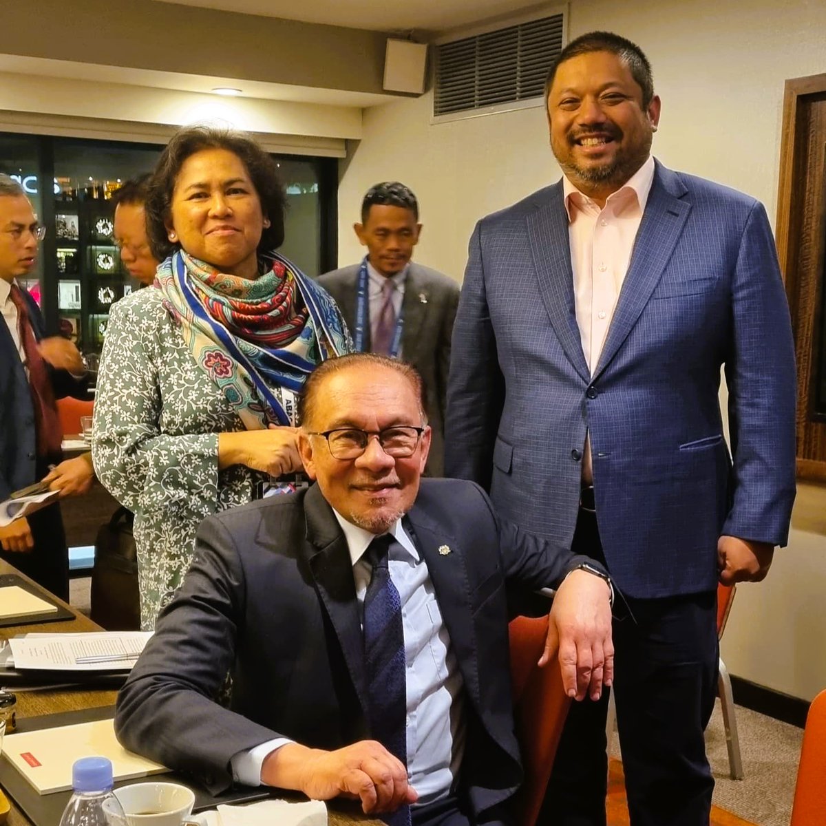 Had a very good pre-council with YAB Prime Minister. Looking forward to a productive week in San Francisco.