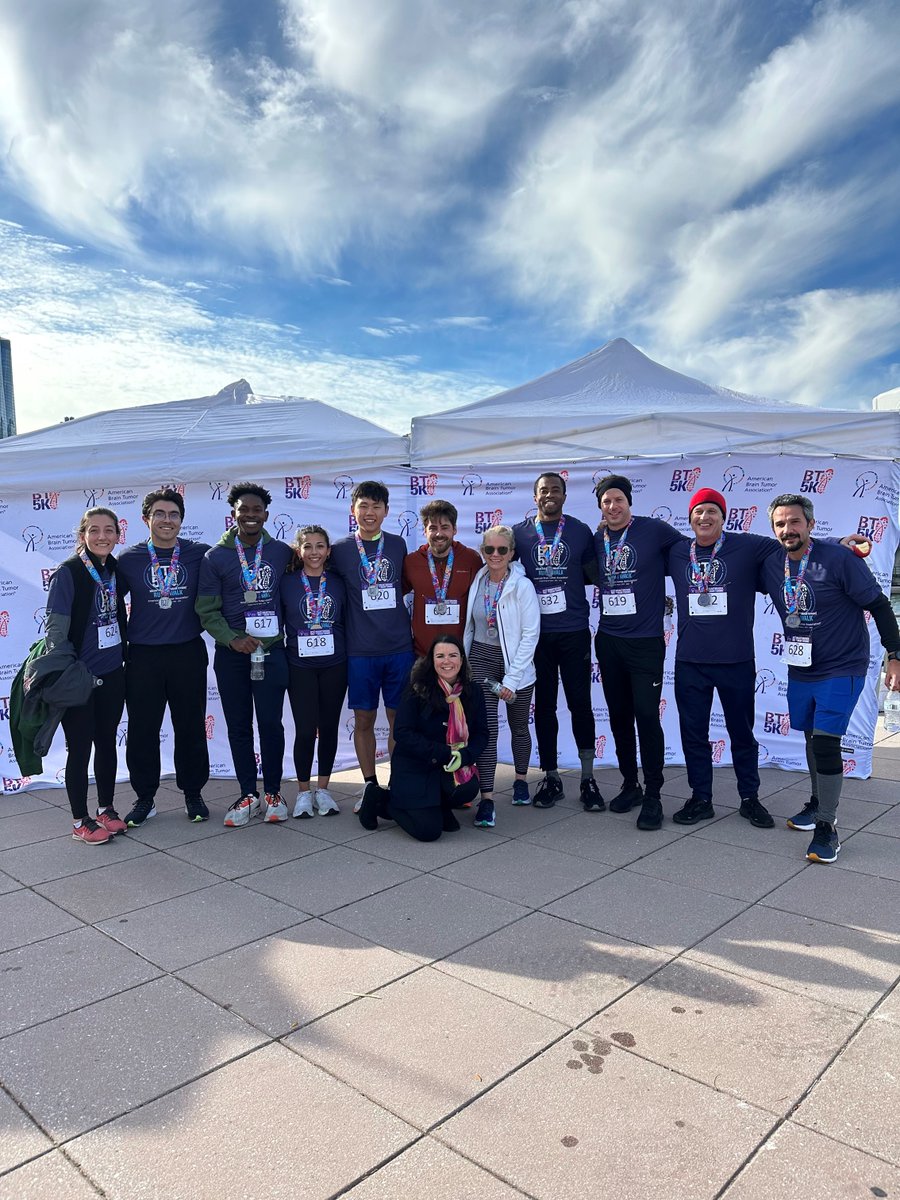 Columbia Neurosurgery (@columbianeuro) on Twitter photo Team #ColumbiaNeurosurgery showed incredible spirit at the <a href="/theABTA/">American Brain Tumor Association</a> BT5K at Pier 84 in NYC this weekend!
With over 20 team members, including faculty, lab members & medical students, we to raise funds toward a cure.
<a href="/davidnovarro7/">David Novarro</a> <a href="/YoungermanMD/">Brett Youngerman, MD</a> <a href="/anthonyjtang/">Anthony Tang</a> Team #ColumbiaNeurosurgery showed incredible spirit at the <a href="/theABTA/">American Brain Tumor Association</a> BT5K at Pier 84 in NYC this weekend!
With over 20 team members, including faculty, lab members & medical students, we to raise funds toward a cure.
<a href="/davidnovarro7/">David Novarro</a> <a href="/YoungermanMD/">Brett Youngerman, MD</a> <a href="/anthonyjtang/">Anthony Tang</a>