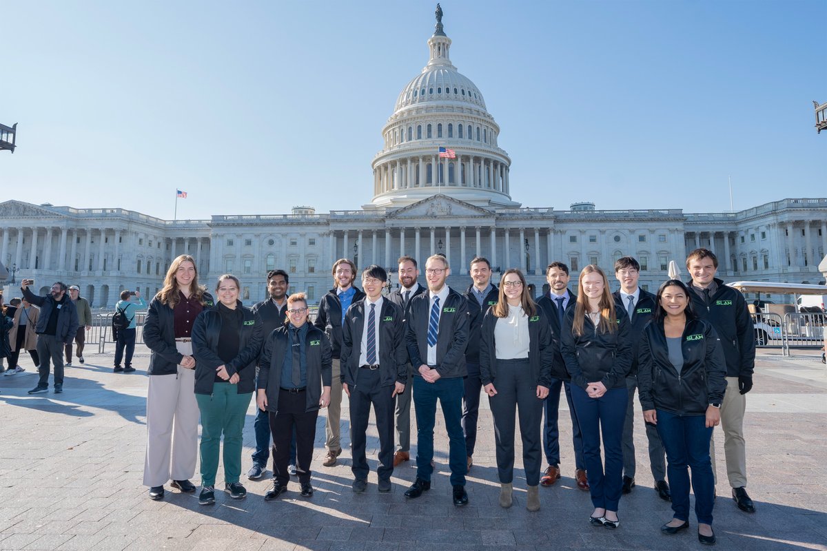 BerkeleyLab's tweet image. The #NationalLabSLAM competition is heating up! Finalists from 17 @ENERGY National Labs are in Washington, D.C. attending practice sessions and joining a Capitol Hill tour. Don’t miss the #NLSLAM tomorrow, Nov. 15 at 1:30 p.m. PT: nlresearchslam.org