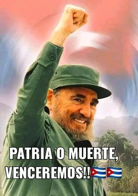 #Fidel... ¡O esclavos y pordioseros en el capitalismo, u hombres y mujeres dignos, con la patria, con la Revolución y con el socialismo! #FidelPorSiempre #FidelEntreNosotros #CubaPorLaPaz #UnidosXCuba 🇨🇺🇨🇺