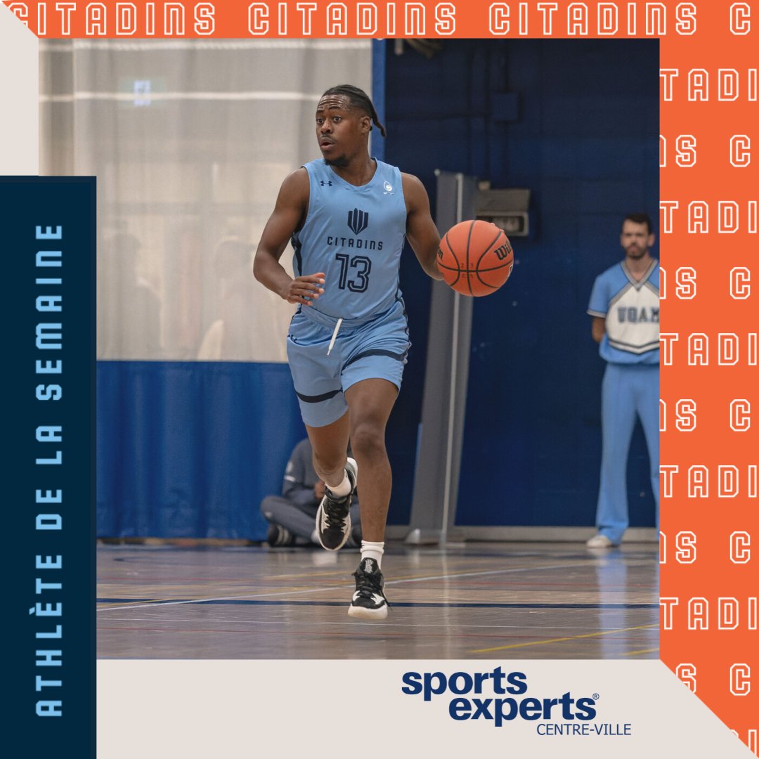 🏐🚺Sabrina Mayer, volleyball et 🏀🚹Kevin Civil, basketball, sont nos athlètes de la semaine chez les
<a href="/Citadins/">Citadins de l'UQAM</a>.  #volleyball #basketball