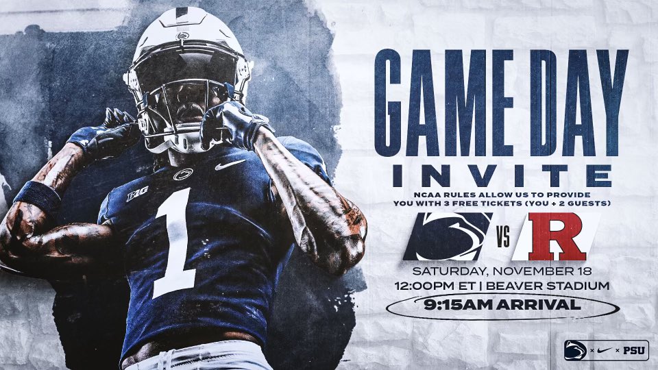 NPC2024's tweet image. I will be at Happy Valley this weekend. Excited to meet the @PennStateFball staff and see the campus! Thankful for the invite! 

@CoachCollins46 @CoachDellSJ @JoeMento @coachjfranklin @ZemaitisTouch_ @Lions247 @TDsTake @tyler_calvaruso @danieljtgallen @PennStateRivals