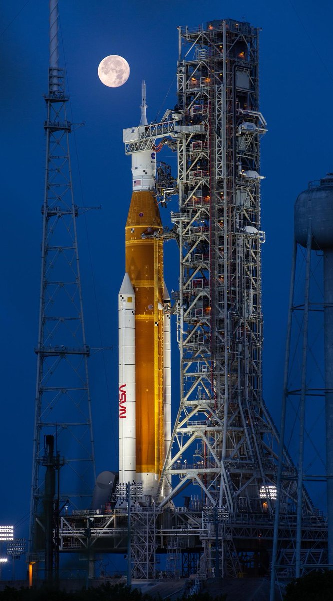 NASAKennedy's tweet photo. How it started ➡️ How it's going

This week, we're celebrating one year since our historic @NASAArtemis 1 launch! Apollo 17 (left) marked the most recent time humans set foot on the Moon, but #Artemis 1 (right) marked the first step in humanity's return to the Moon.

Did you watch the Artemis or Apollo launches? Drop a photo below 👇