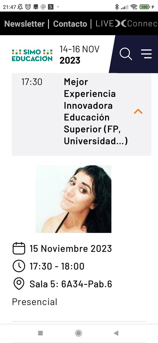 digitaltwinbox's tweet photo. 15N- 17:30- Sala 5: 6A34-Pab.6

💪🏻👩🏻‍🔬👨‍🔬Mejor Experiencia Innovadora Educación Superior #FP  para #digitaltwinboxes en @SIMOEDU_
 @IFEMA

¡Os esperamos ! https://t.co/HlIVcAn7DF
