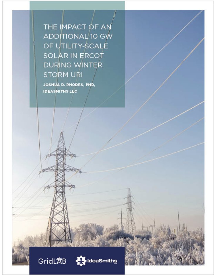 Last week Texas voters approved controversial Prop. 7, which creates a subsidized lending program out of the PUC to benefit new gas plants, but new study finds additional solar resources would have powered &gt;1 million homes for 4–8 hours/per day. gridlab.org/more-solar-in-… #txenergy