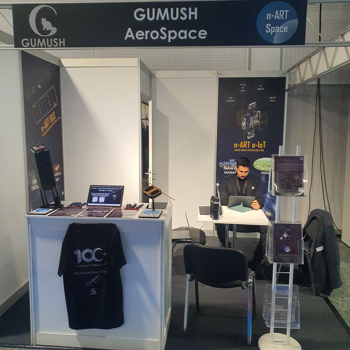 GumushAerospace's tweet image. Looking forward to seeing you in our boot 111 @SpaceTechExpo 2023 in Bremen to have a talk about our products while taking a sip of your Turkish coffee 😊 #spacetechexpo2023