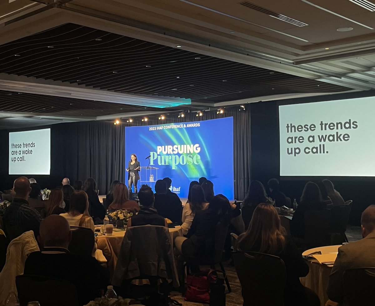 Purpose-driven leadership arises from the most unexpected places. @BeccaKovalcik of @HappyFamilyBrands shares how personal and professional experiences guide her. #inhouseagency #IHAFConference