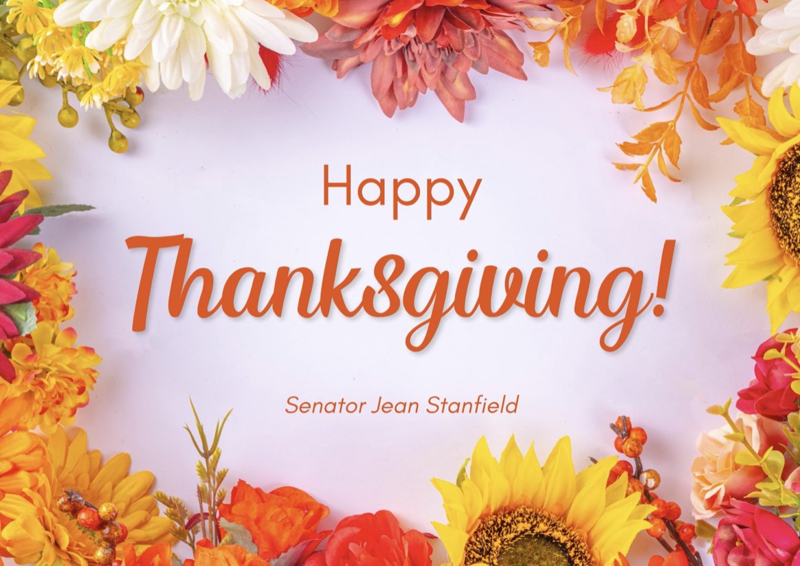 During this season of gratitude, may you find plenty of reasons to give thanks. I wish everyone a happy, healthy, and joy filled #ThanksgivingDay!