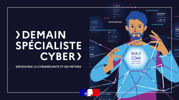 MathieuFeuillet's tweet image. l&apos;@ANSSI_FR, le @CampusCyberFr et @education_gouv ont lancé #demainspecialistecyber pour faire découvrir les métiers de la #cyber aux élèves de collège et lycée.

Plein de métiers à découvrir, loin des clichés usuels sur les geeks !

demainspecialistecyber.fr