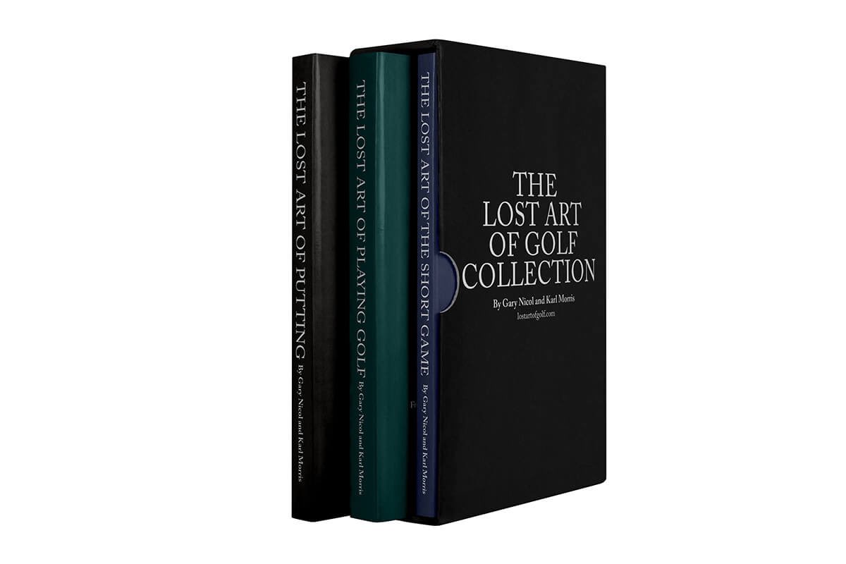 Mather65's tweet photo. Always a good time of year to re-read these books. If you don’t have them - no better time of year to put that right. @LostArtofGolf https://t.co/yilR7YsLHf