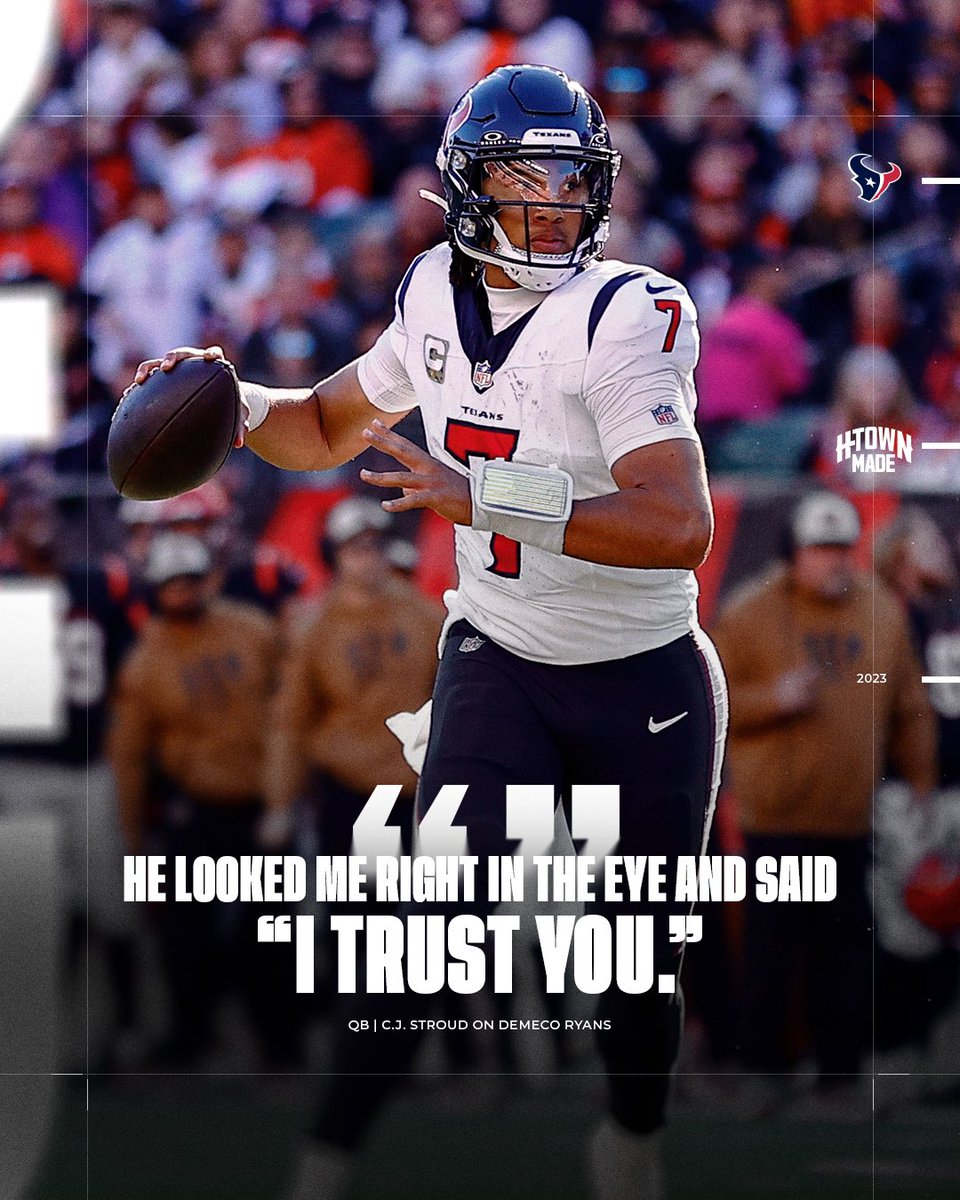 HoustonTexans's tweet photo. The trust 🤞 https://t.co/o5Cqz5lCRG