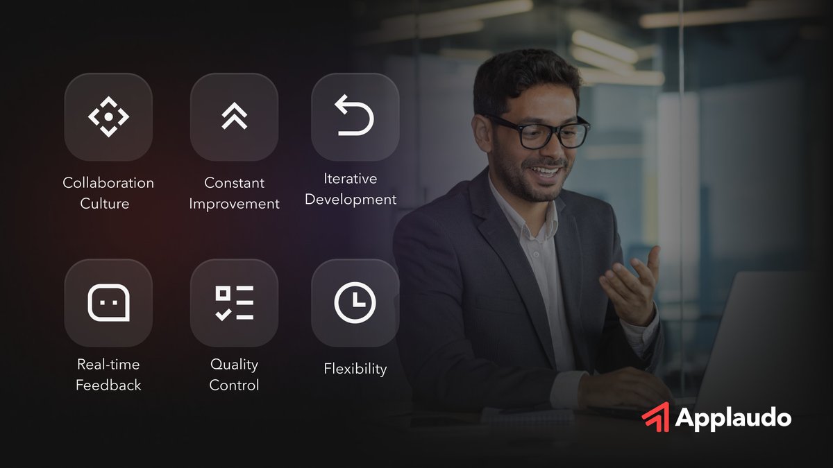 applaudo_'s tweet image. Harness Applaudo's Agile methodology for #NearshoreSoftwareDevelopment to attain enhanced flexibility, improved communication, heightened process control, reduced risks, and increased customer satisfaction.
Get in touch: applaudo.com
#Applaudo #SaaS