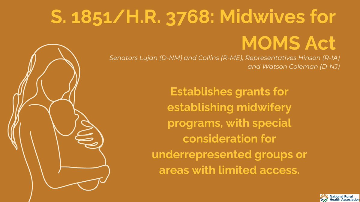 NRHA this week for Rural Health Month is shining a spotlight on one of our pillars of advocacy: Workforce. We wanted to emphasize our rural health workforce legislation! #GoRural #powerofrural