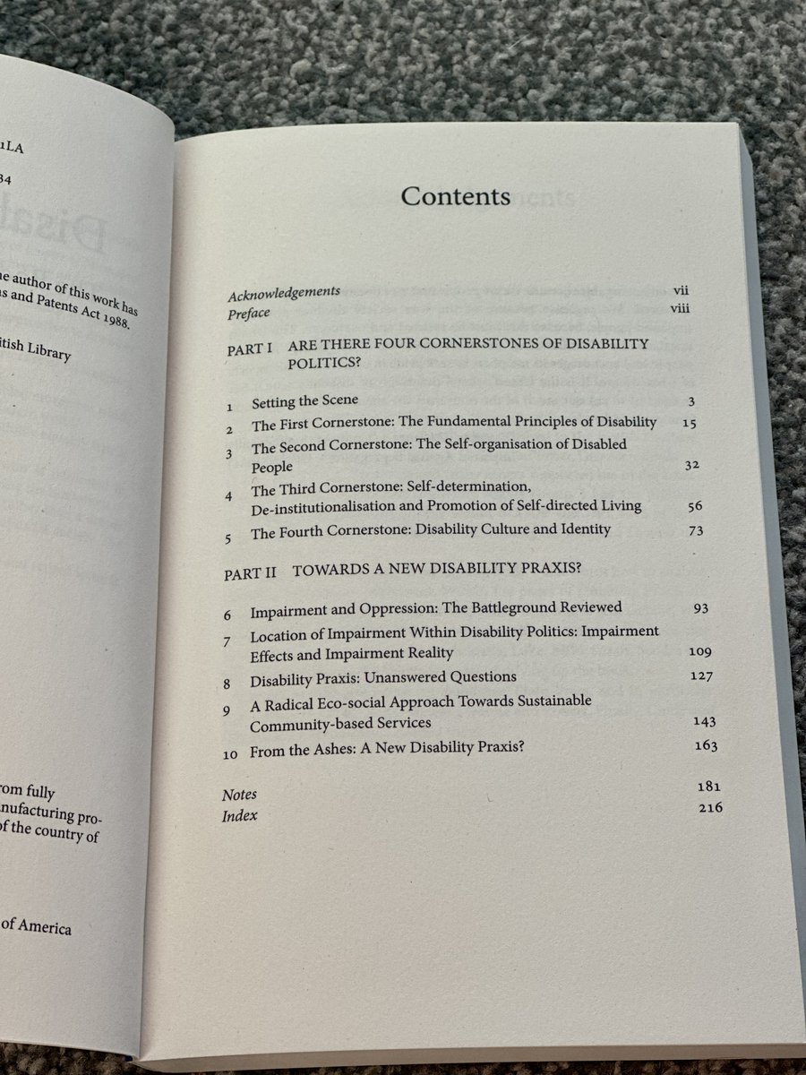 DisPrecWork's tweet photo. Really excited to have received Bob Williams-Findlay's new 'Disability Praxis: The Body as a Site of Struggle' book -
published with @PlutoPress and available here: https://t.co/xGymOkFUQt
#DisabilityPolitics #DisabilityActivism https://t.co/uopb7lKmi9