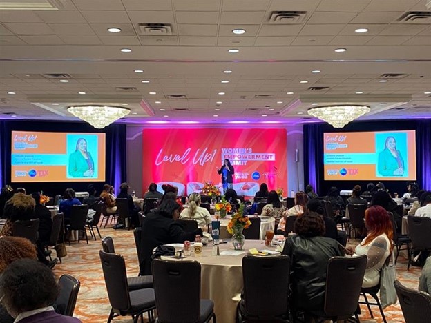 Thanks for tuning in to our Level Up! Women's Empowerment Summit keynote livestream 🧡 Join us for the livestream of our pitch competition sponsored by @ProcterGamble, happening tomorrow at 3:30 p.m. ET/2:30 p.m. CT 👉 bit.ly/3QkTSkY #EmpowerWomen