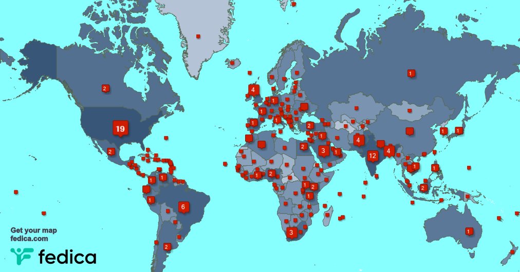 I have 39 new followers from Australia, Nigeria, and more last week. See fedica.com/!THE_LGND_