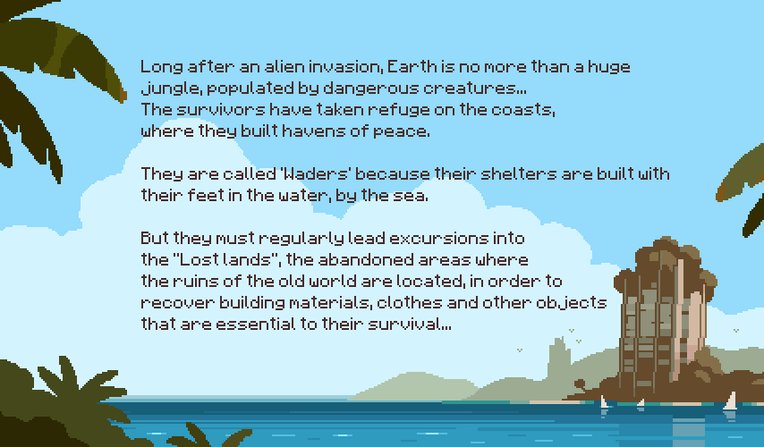 Welcome to "The Waders", an open world on chain, setting in a post-apocalyptic future 
#thewaders #pixelart #pixelartist #NFTs #NFTartist #nftcollector #indiegame #IndieGameDev