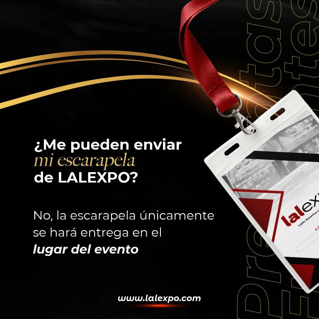Latamlalexpo's tweet photo. ¡Que las dudas no se apoderen de ti!
Este post es tu guía definitiva. Aquí encontrarás las respuestas a todas esas preguntas recurrentes que tienes sobre nuestro evento. ¡No te lo pierdas! 📣✨ 
#Lalexpo #AdultExperts #BestBusiness #Entertainment #Event  #PreguntasFrecuentes https://t.co/bgScb4bGEA