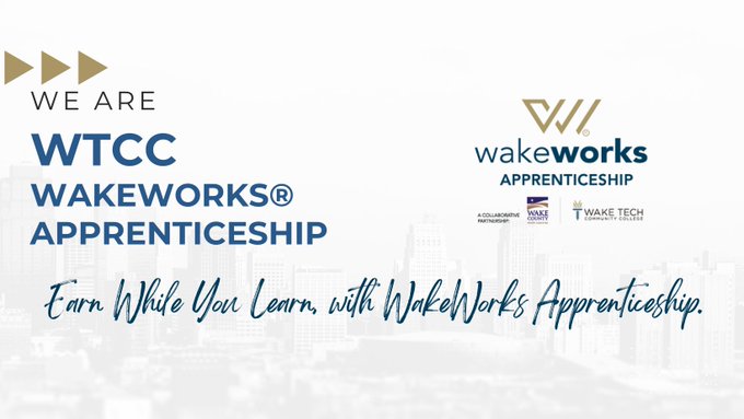 Wake Tech Apprenticeship tweet media