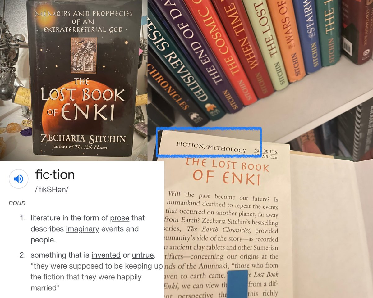 rebirthofthewo1's tweet photo. 📚 "The Lost #Book of #Enki" is a captivating fictional tale by Zecharia Sitchin, weaving a narrative from ancient #Sumerian texts. #LostBookofEnki #SumerianHistory #History #NetFlix #Discovery #historychannel
https://t.co/g343JARgQx https://t.co/HMseSvfwoJ