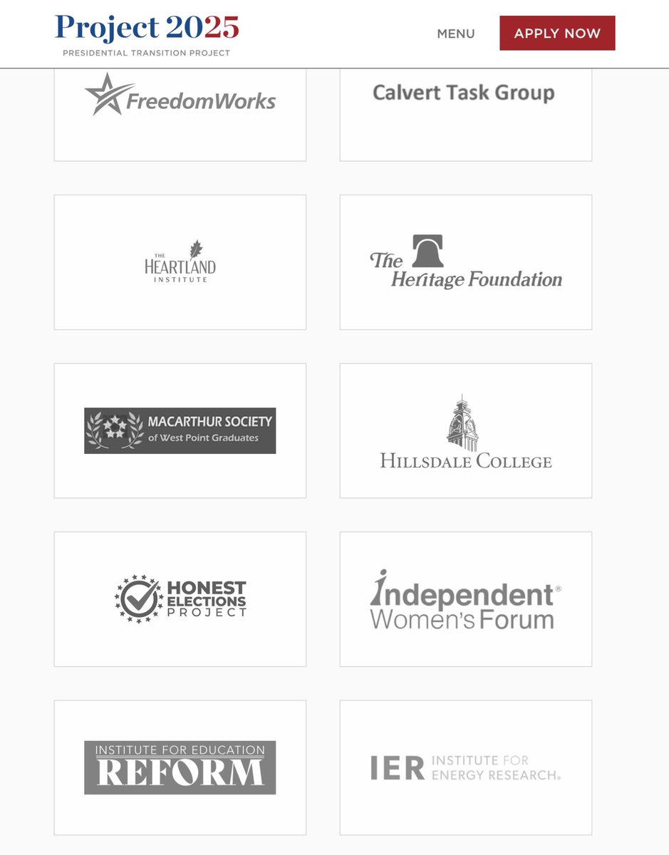 @RoxaneLGibson1 @BradMossEsq These are some of the companies backing the heritage foundation and power hungry Republicans aiming to turn America in to an Authoritarian regime via their #Project2025 aka 
#Project25RepublicansAuthoritarianRuleManualForAmeric

🔥#RememberInNovember2024