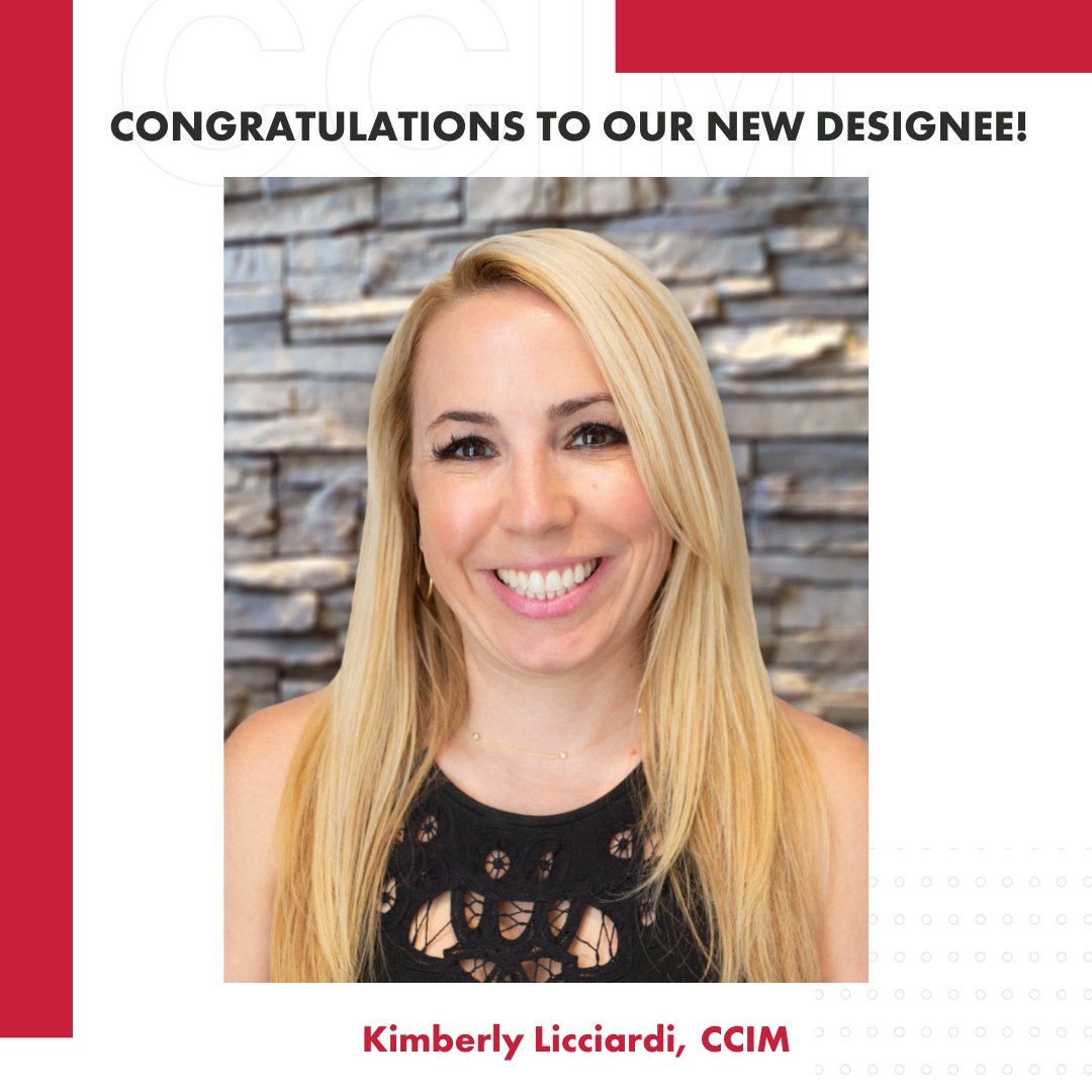 MidAtlanticCCIM's tweet photo. Congratulations to our new @ccim Designee, Kimberly Licciardi, CCIM, with Black Diamond Realty in Morgantown, WV! Congrats, Kimberly! #CCIM #CRE https://t.co/03pH8F5Mll