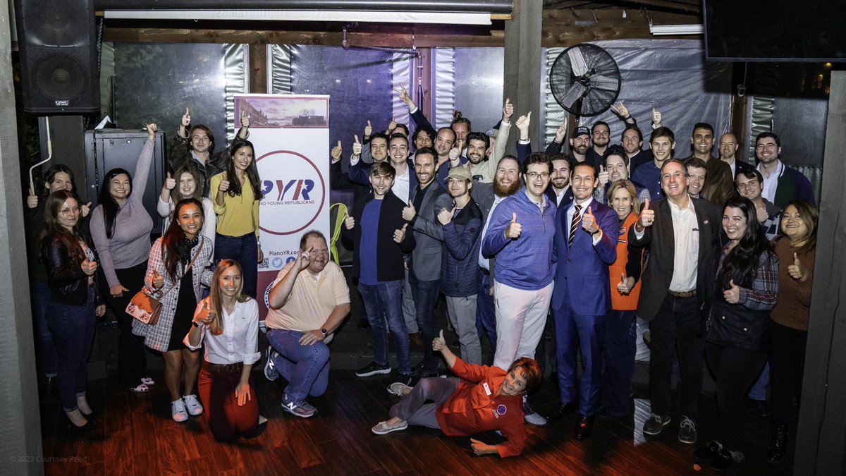 YRPlano's tweet photo. Our launch was a smashing success, thank you to everyone who attended. We can’t wait to host more events and speakers! @YRsOfTexas @chadcohentx @CollinGOP https://t.co/QKpZ314Y9s