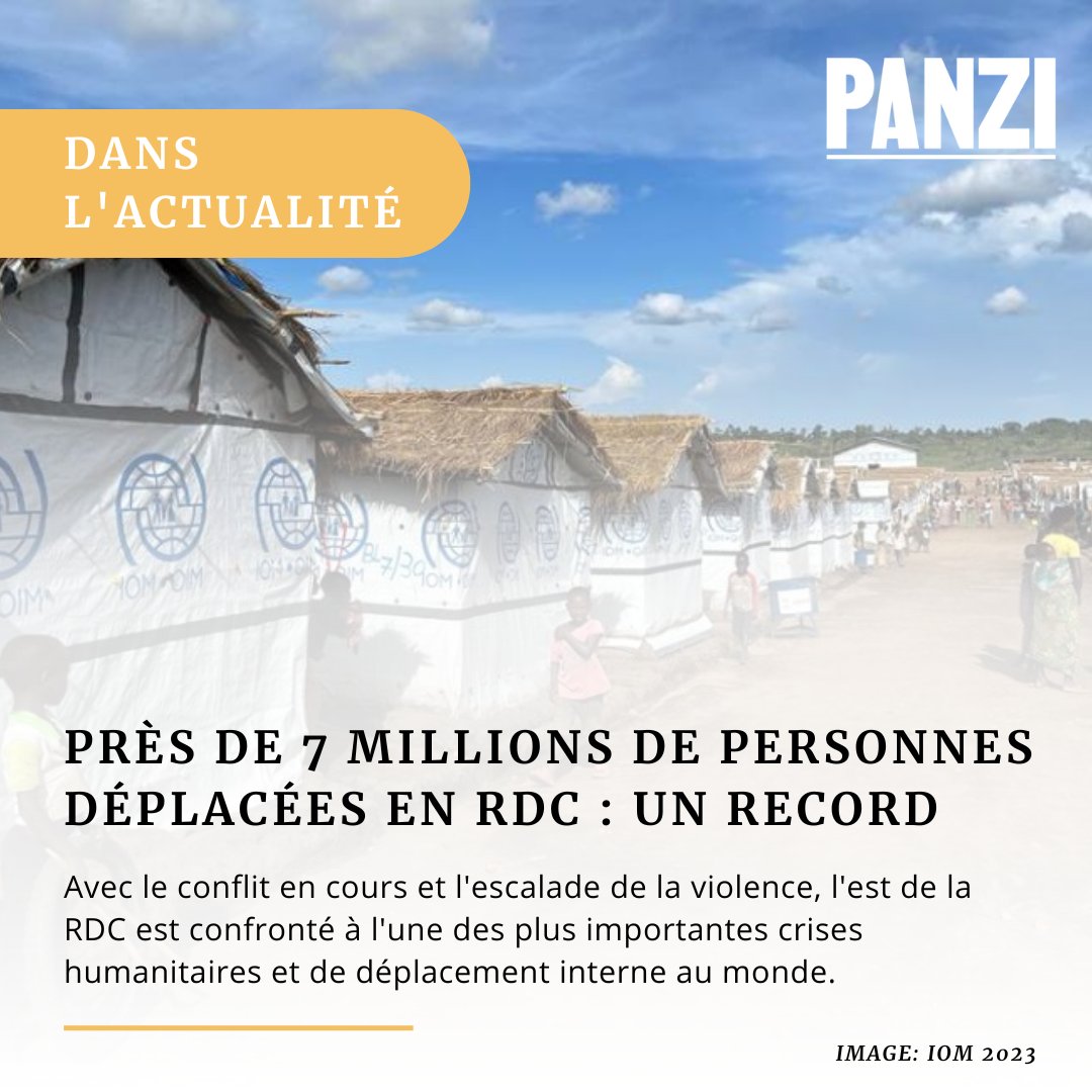 Les déplacements ont atteint un niveau record en RDC. Les femmes et les filles qui ont été forcées de quitter leur foyer au cours de l'année écoulée constituent la majorité des personnes qui sont arrivées sur les sites de déplacement près de Goma. 👉 ow.ly/ZMxX50Q7s76