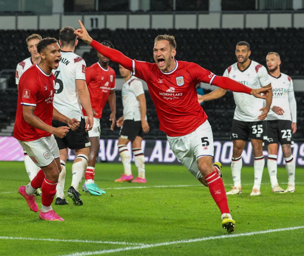 Mickey Demetriou is him.

<a href="/crewealexfc/">Crewe Alexandra</a> 

#EmiratesFACup