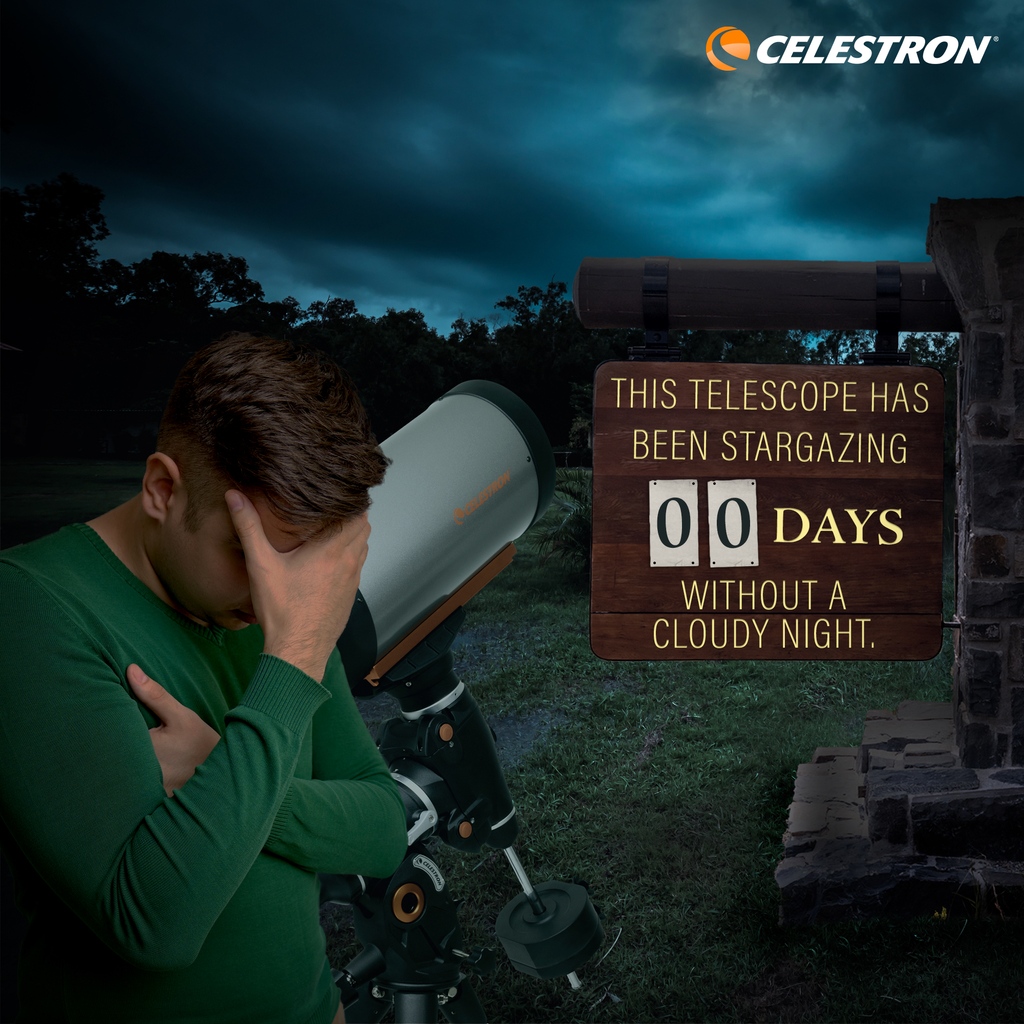 🌌When you have clear skies and starry nights, get out there and make the most of every moment! ✨ #memeday #meme #celestron