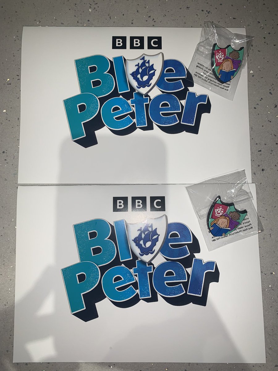 DebbieFarbrace's tweet photo. Super proud of my boys! They’ve received their Blue Peter Reading badges! #bluepeter #readingbadge https://t.co/ueSQhvrp2c