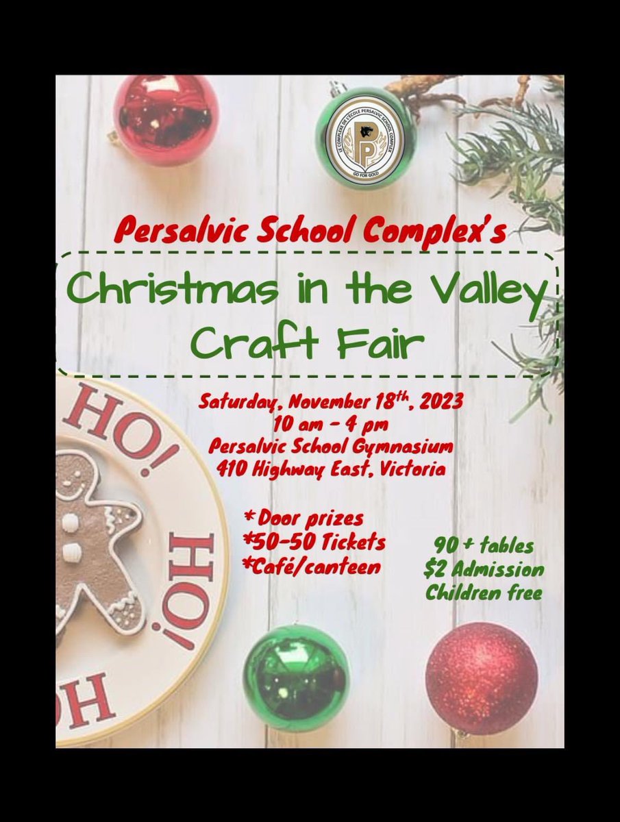 Less than a week to our vendor fair in aid of our Playground fund! Come on out and support some of our 97 vendors and get some great stocking stuffers and presents!! Hope to see you there and please share! #NLESDCA
