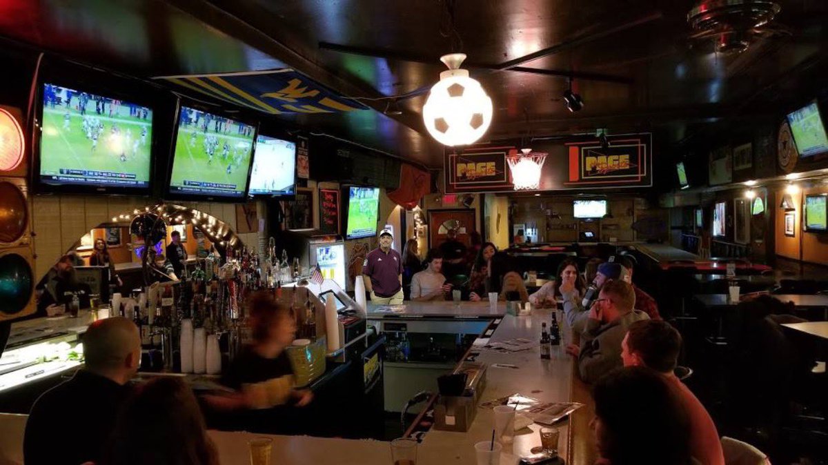 SpageEnthusiast's tweet photo. Breaking News: Jimbo Fisher has been spotted at the Sports Page in Morgantown, WV. 

Reports indicate he “just wanted to grab a beer at the ‘best bar in America.’” 

More to come as the story unfolds https://t.co/0FhHPK1KeX
