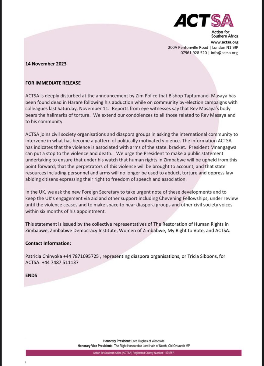 APPG Zimbabwe tweet media