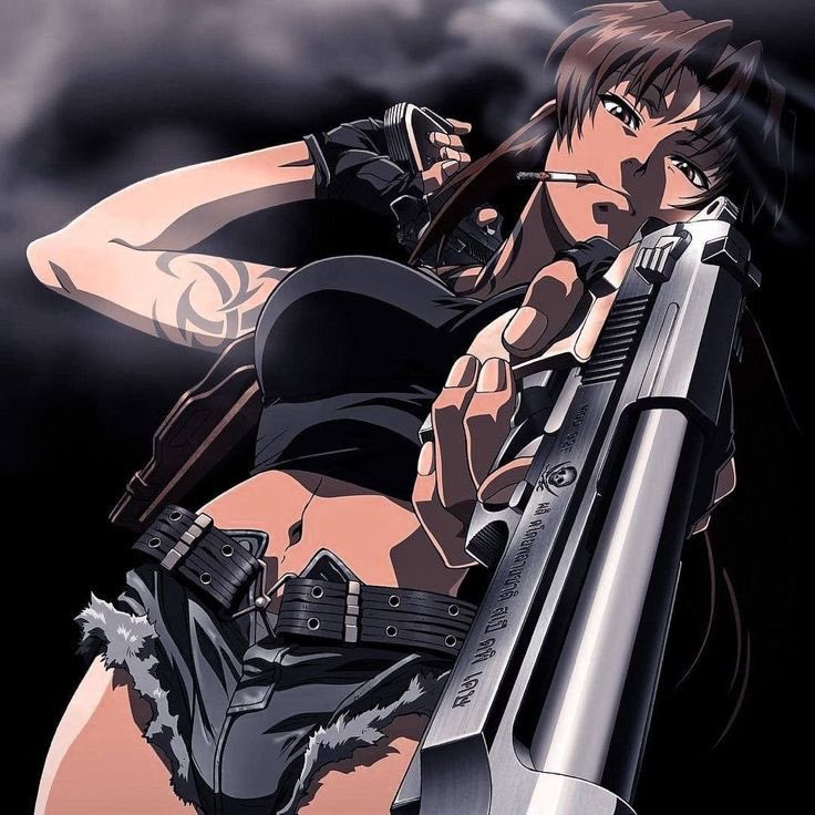 retro_anime's tweet photo. Black Lagoon (2006). https://t.co/dlBgGkM6O5