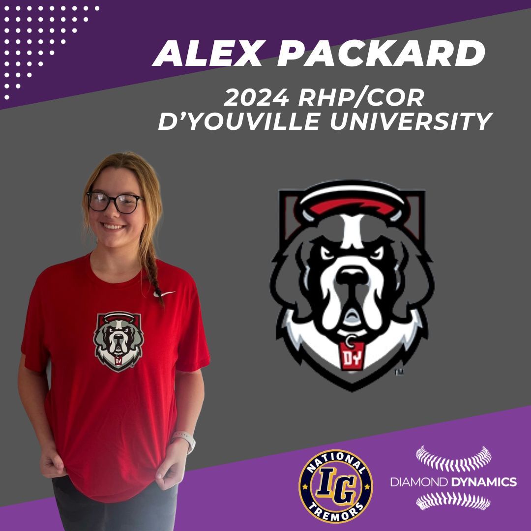 Congrats to 2024 Alex Packard on her commitment to attend D'Youville University! 🎉